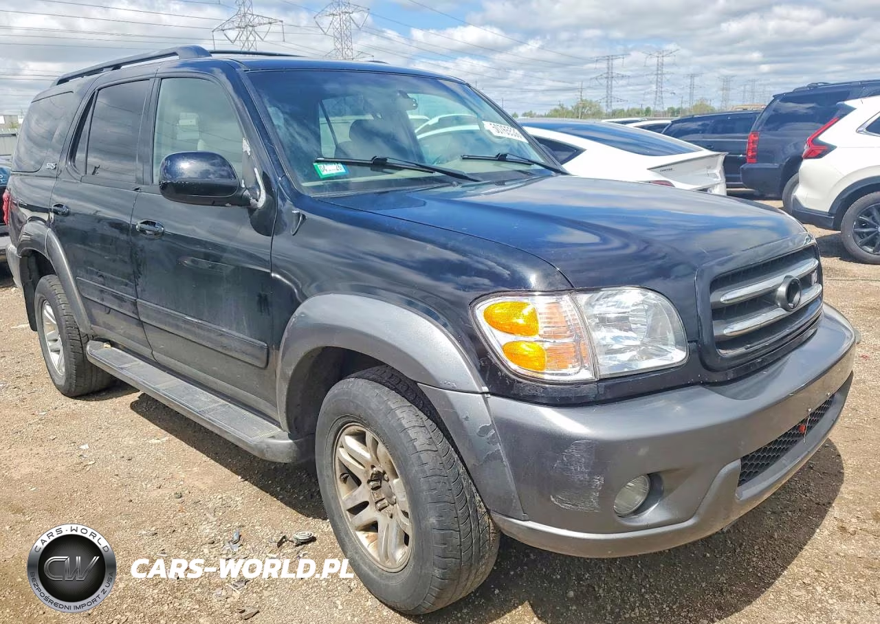 2004 Toyota Sequoia Sr5 VIN:5TDBT44A84S233427 - 4