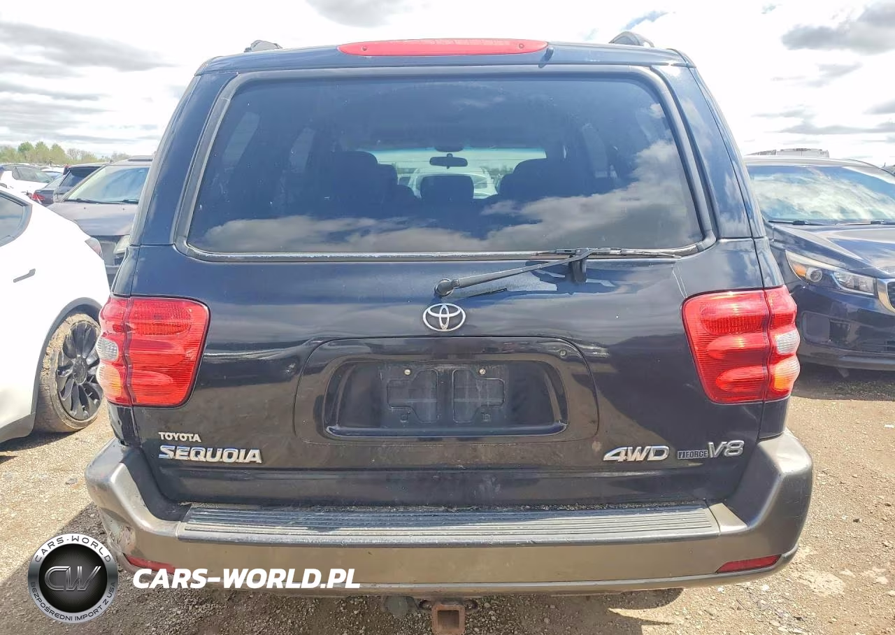 2004 Toyota Sequoia Sr5 VIN:5TDBT44A84S233427 - 6