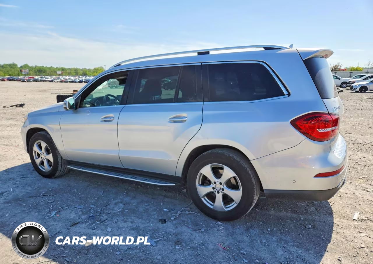 2017 Mercedes-Benz Gls 450 4Matic VIN:4JGDF6EE6HA801587 - 2