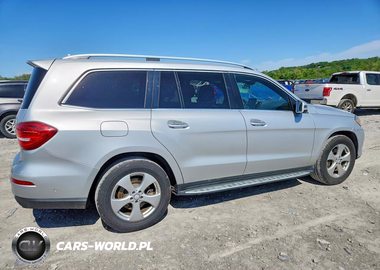 2017 Mercedes-Benz Gls 450 4Matic VIN:4JGDF6EE6HA801587 - 3