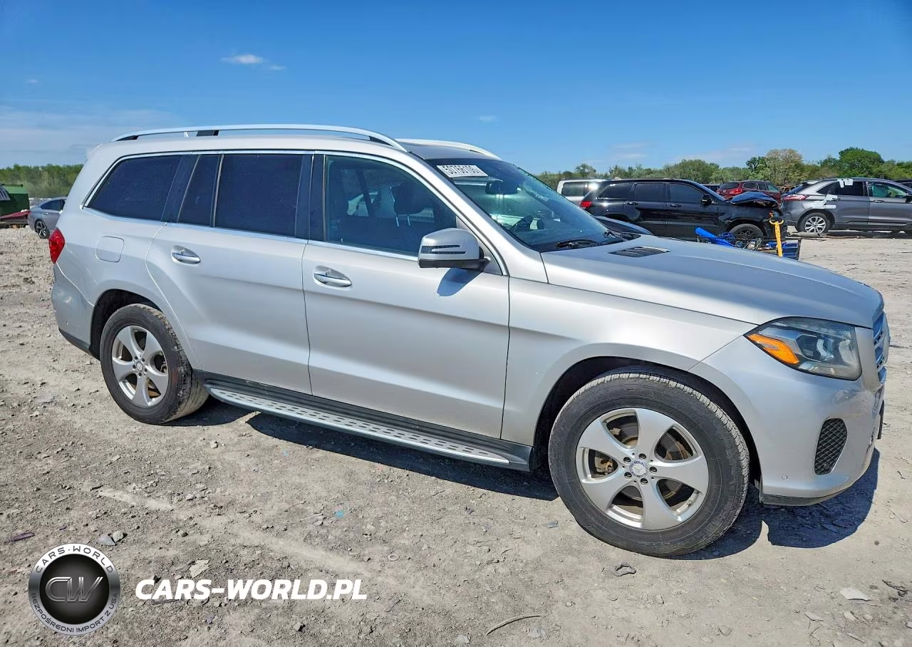 2017 Mercedes-Benz Gls 450 4Matic VIN:4JGDF6EE6HA801587 - 4