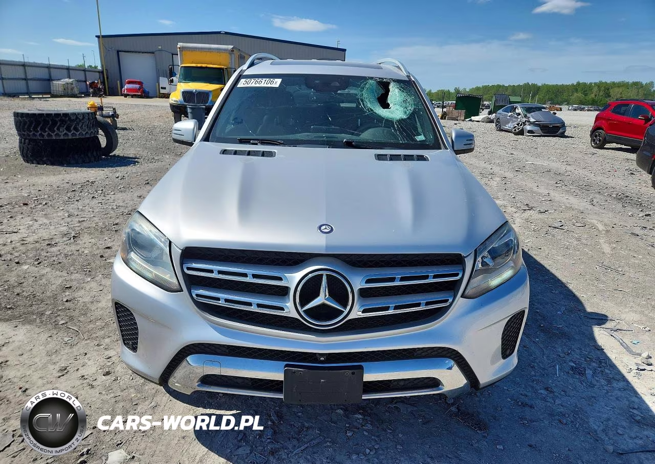 2017 Mercedes-Benz Gls 450 4Matic VIN:4JGDF6EE6HA801587 - 5