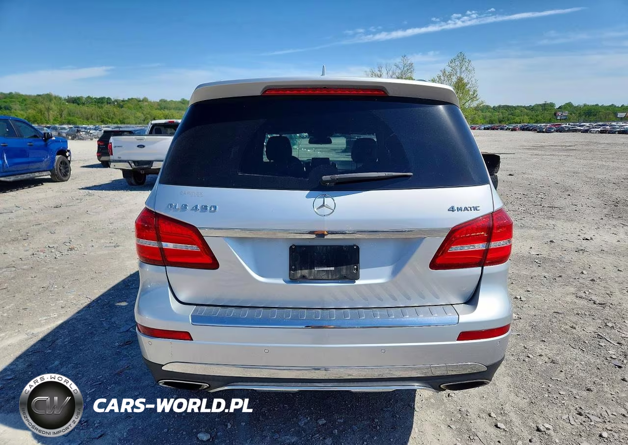 2017 Mercedes-Benz Gls 450 4Matic VIN:4JGDF6EE6HA801587 - 6
