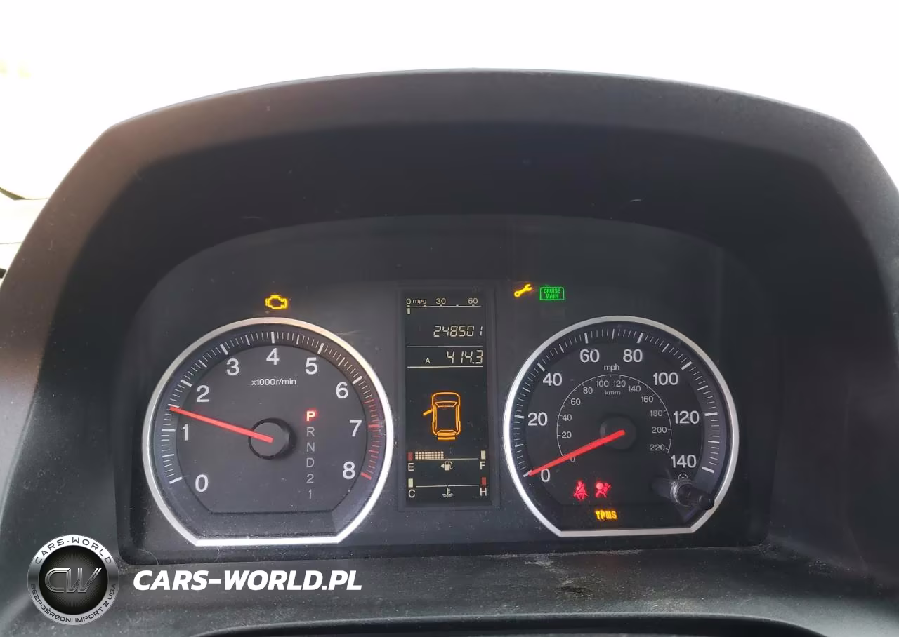 2008 Honda Cr-V Lx VIN:3CZRE383X8G707763 - 9