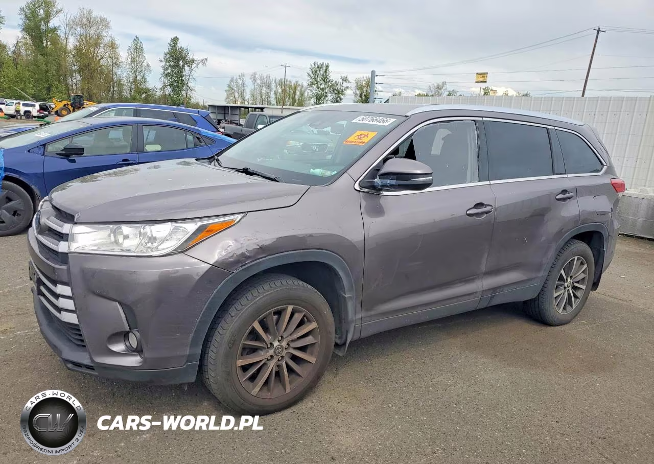 2019 Toyota Highlander Xle – zdjęcie 1 z 12
