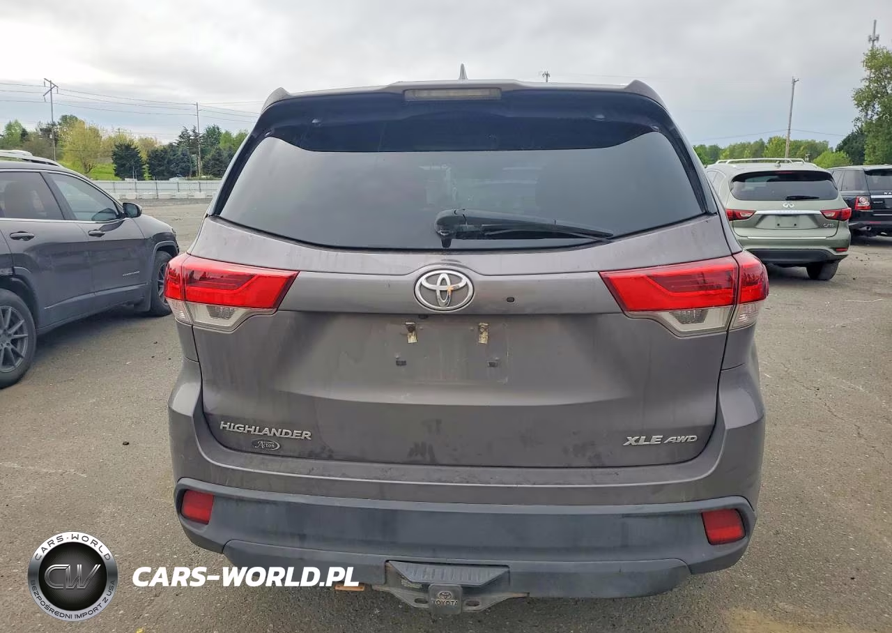 2019 Toyota Highlander Xle VIN:5TDJZRFHXKS953407 - 6
