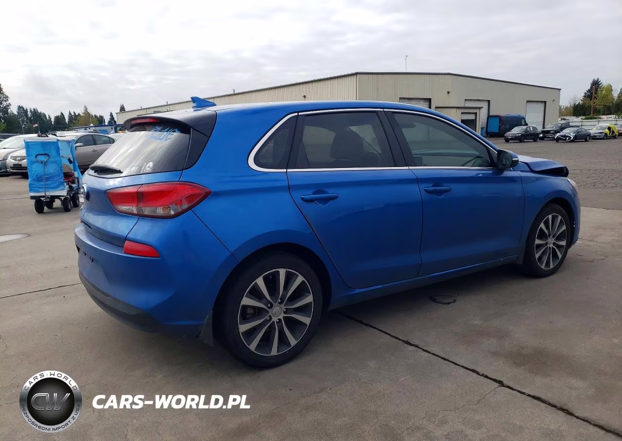 2018 Hyundai Elantra Gt Base VIN:KMHH35LE0JU015179 - 3