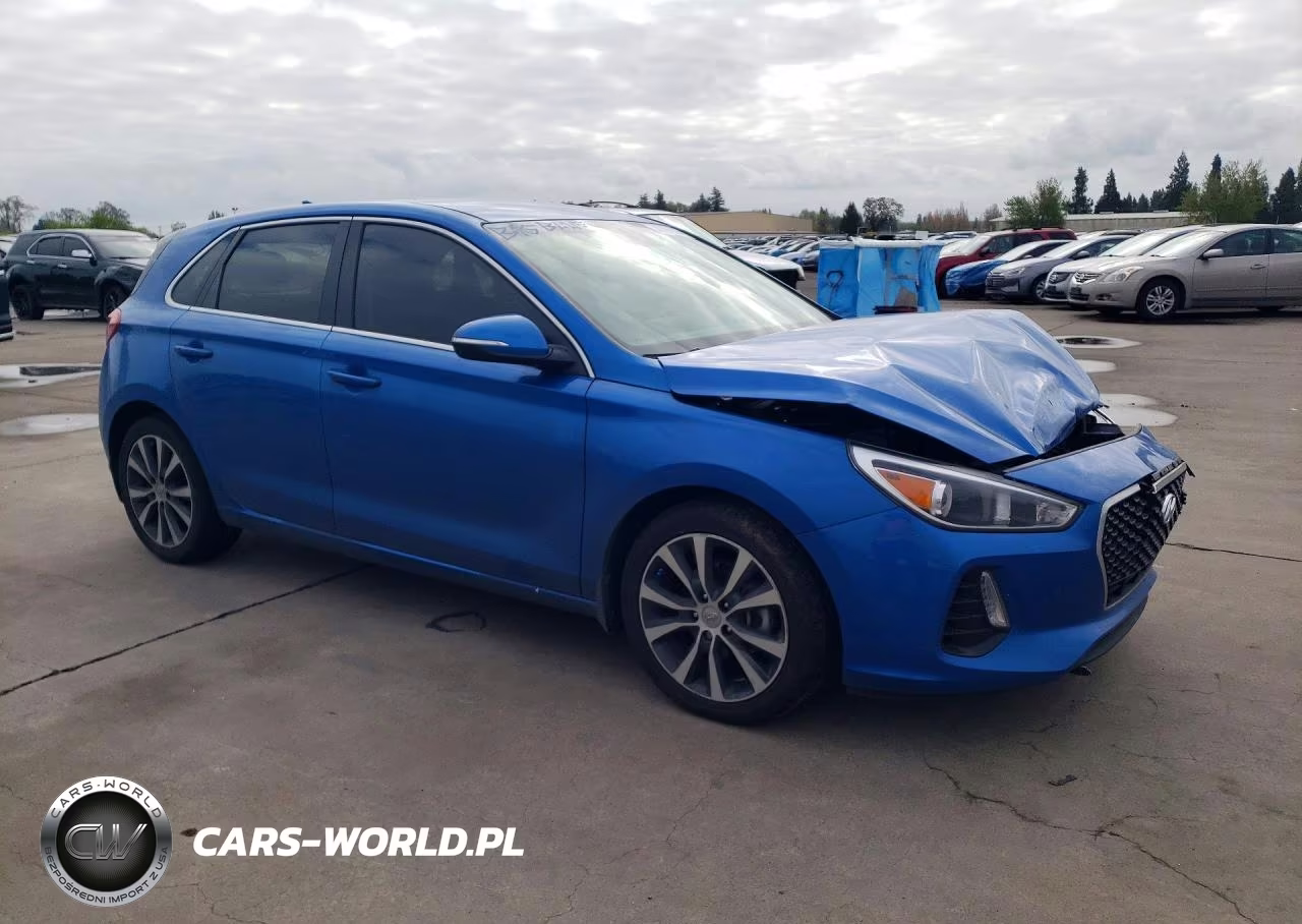 2018 Hyundai Elantra Gt Base VIN:KMHH35LE0JU015179 - 4