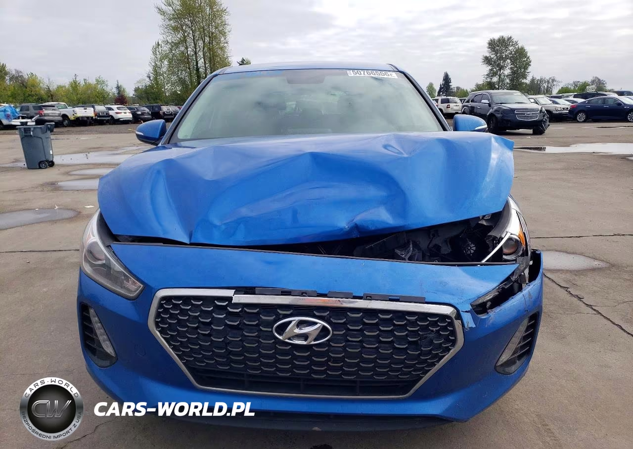 2018 Hyundai Elantra Gt Base VIN:KMHH35LE0JU015179 - 5