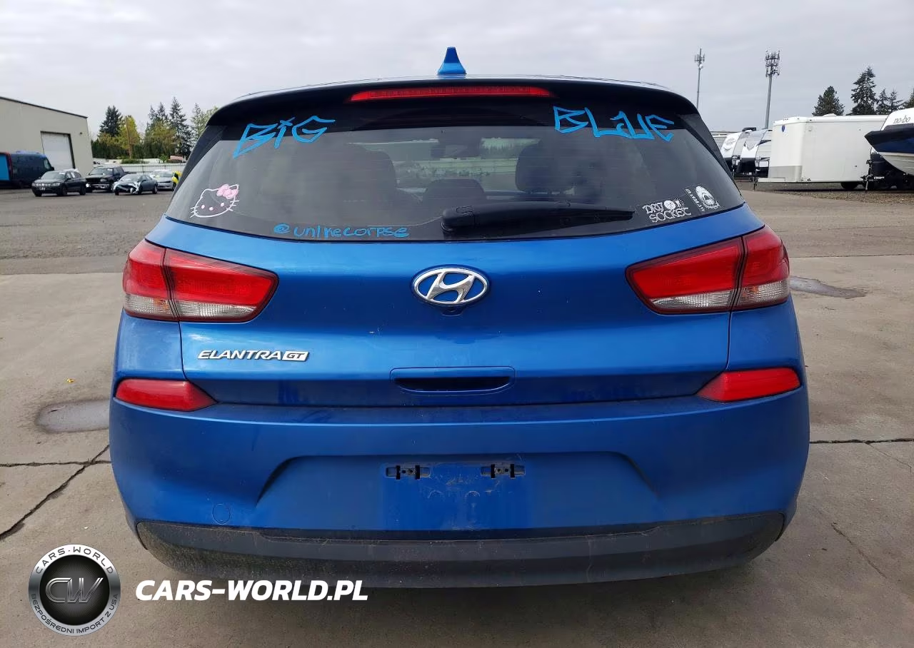 2018 Hyundai Elantra Gt Base VIN:KMHH35LE0JU015179 - 6