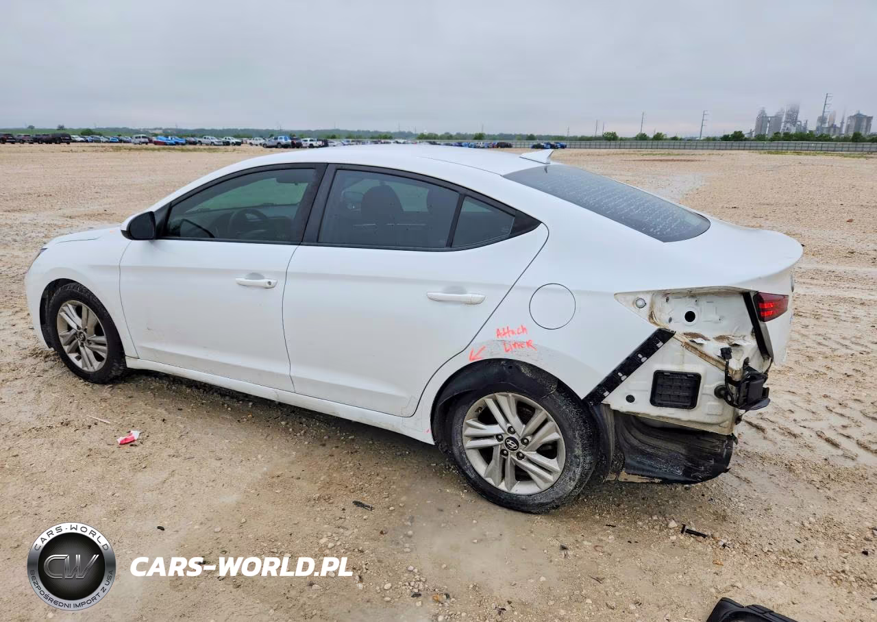 2019 Hyundai Elantra Sel VIN:5NPD84LF8KH437817 - 2