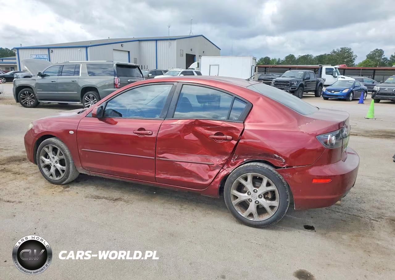 2008 Mazda 3 I VIN:JM1BK32F081144935 - 2