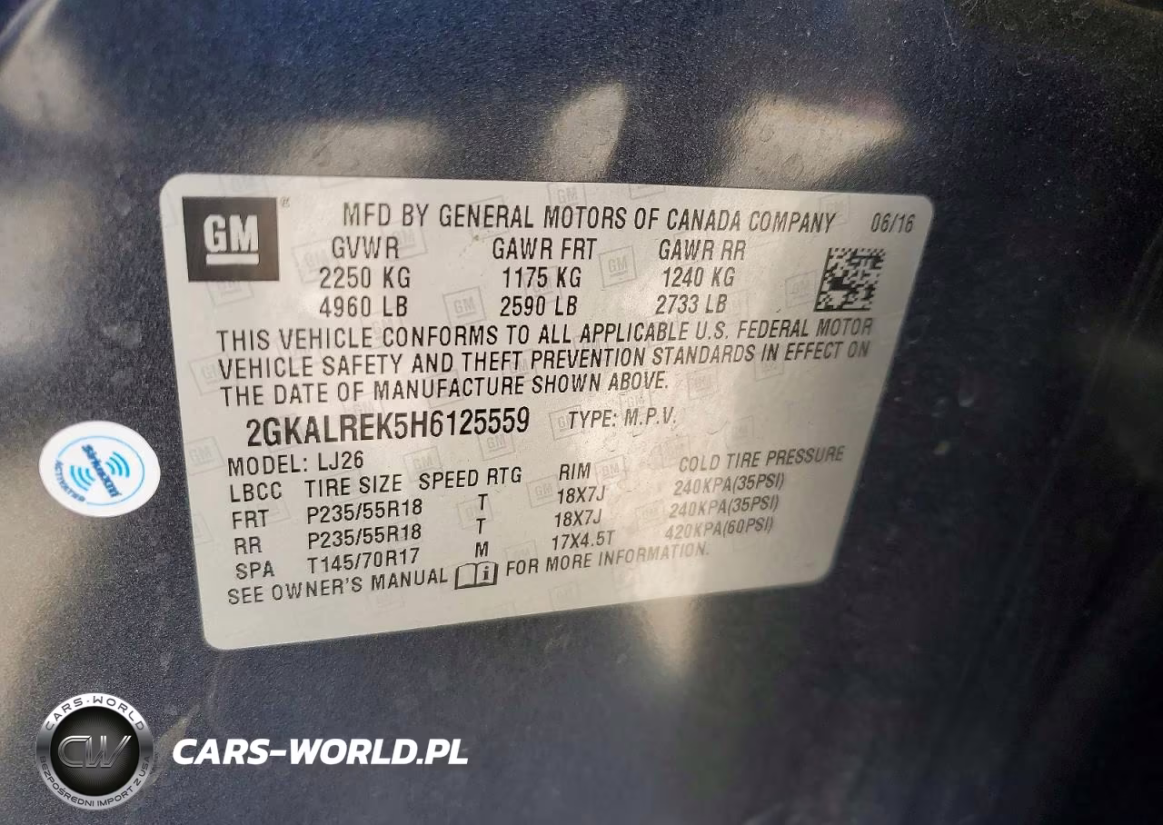 2017 GMC Terrain Denali VIN:2GKALREK5H6125559 - 13