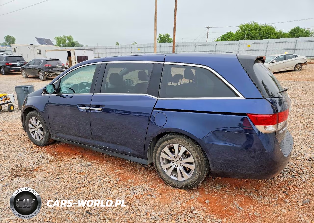 2016 Honda Odyssey Exl VIN:5FNRL5H64GB111814 - 2