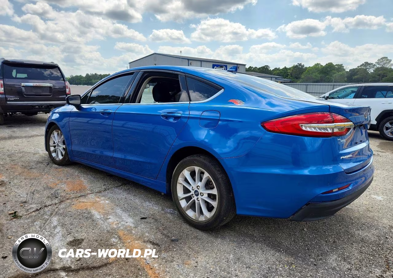2020 Ford Fusion Se VIN:3FA6P0LU6LR265455 - 2