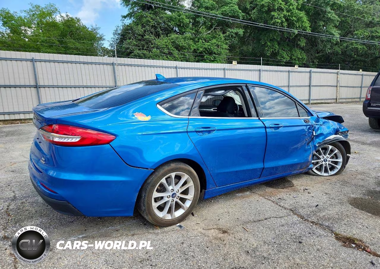 2020 Ford Fusion Se VIN:3FA6P0LU6LR265455 - 3