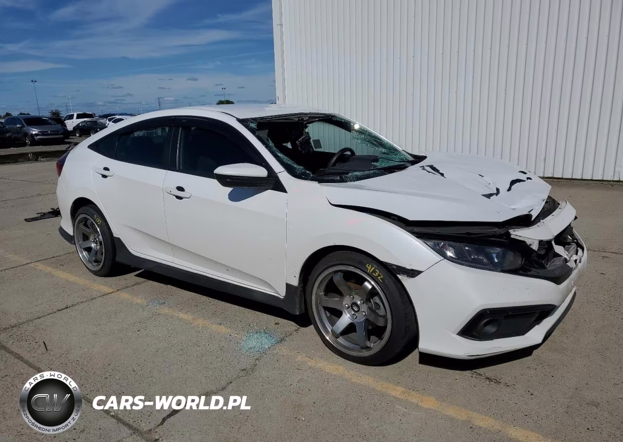 2020 Honda Civic Sport VIN:2HGFC2F83LH517627 - 4