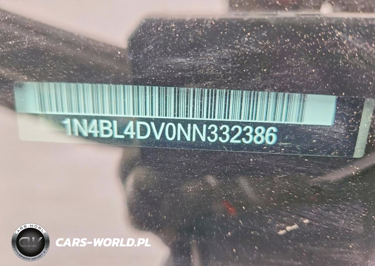 2022 Nissan Altima Sv VIN:1N4BL4DV0NN332386 - 12