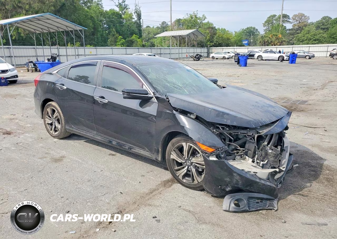 2018 Honda Civic Touring VIN:JHMFC1F94JX026508 - 4