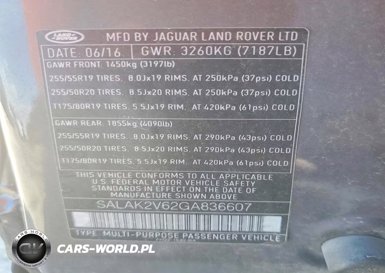 2016 Land Rover Lr4 Hse Luxury VIN:SALAK2V62GA836607 - 14