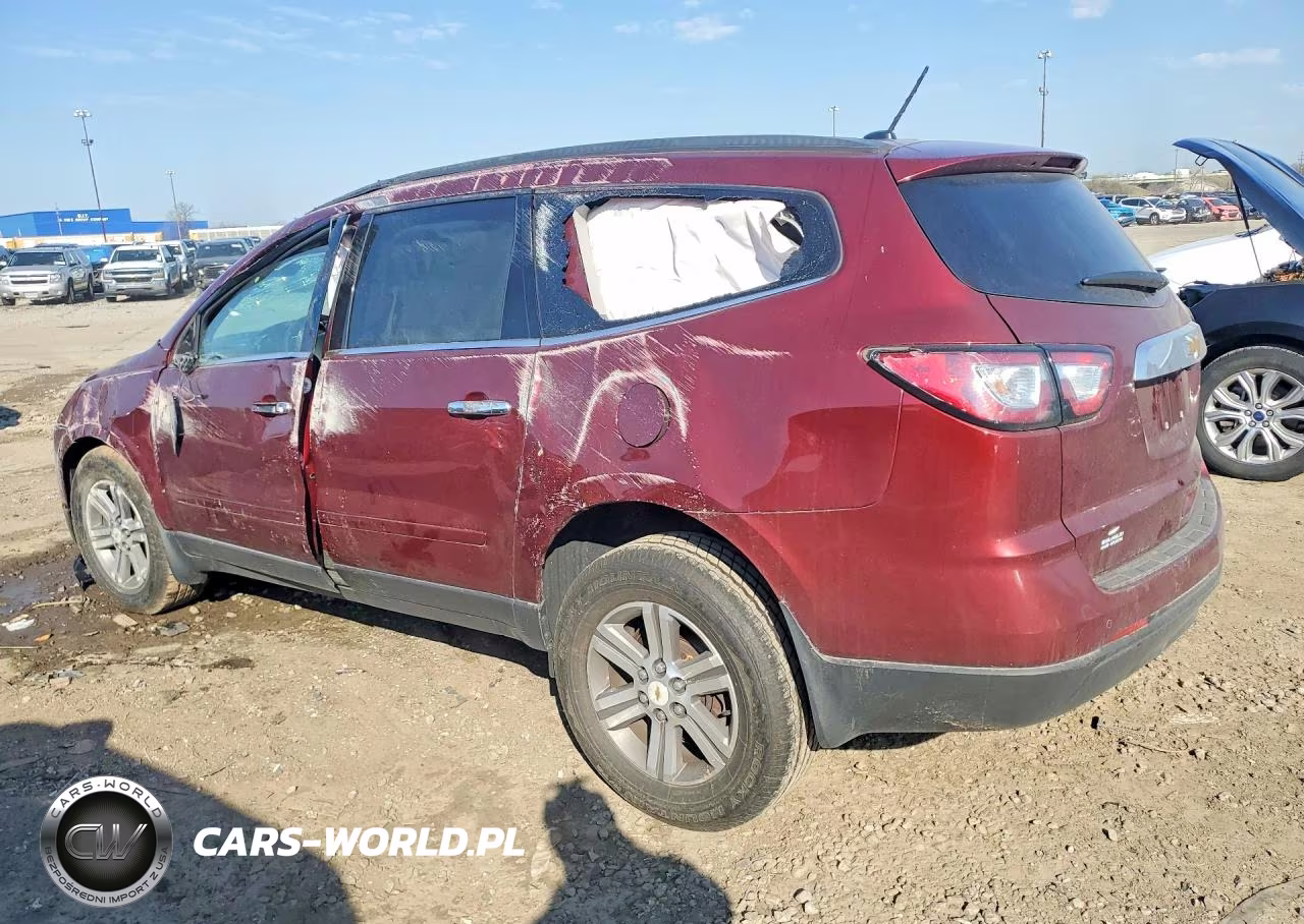 2015 Chevrolet Traverse Lt VIN:1GNKRGKD6FJ369852 - 2