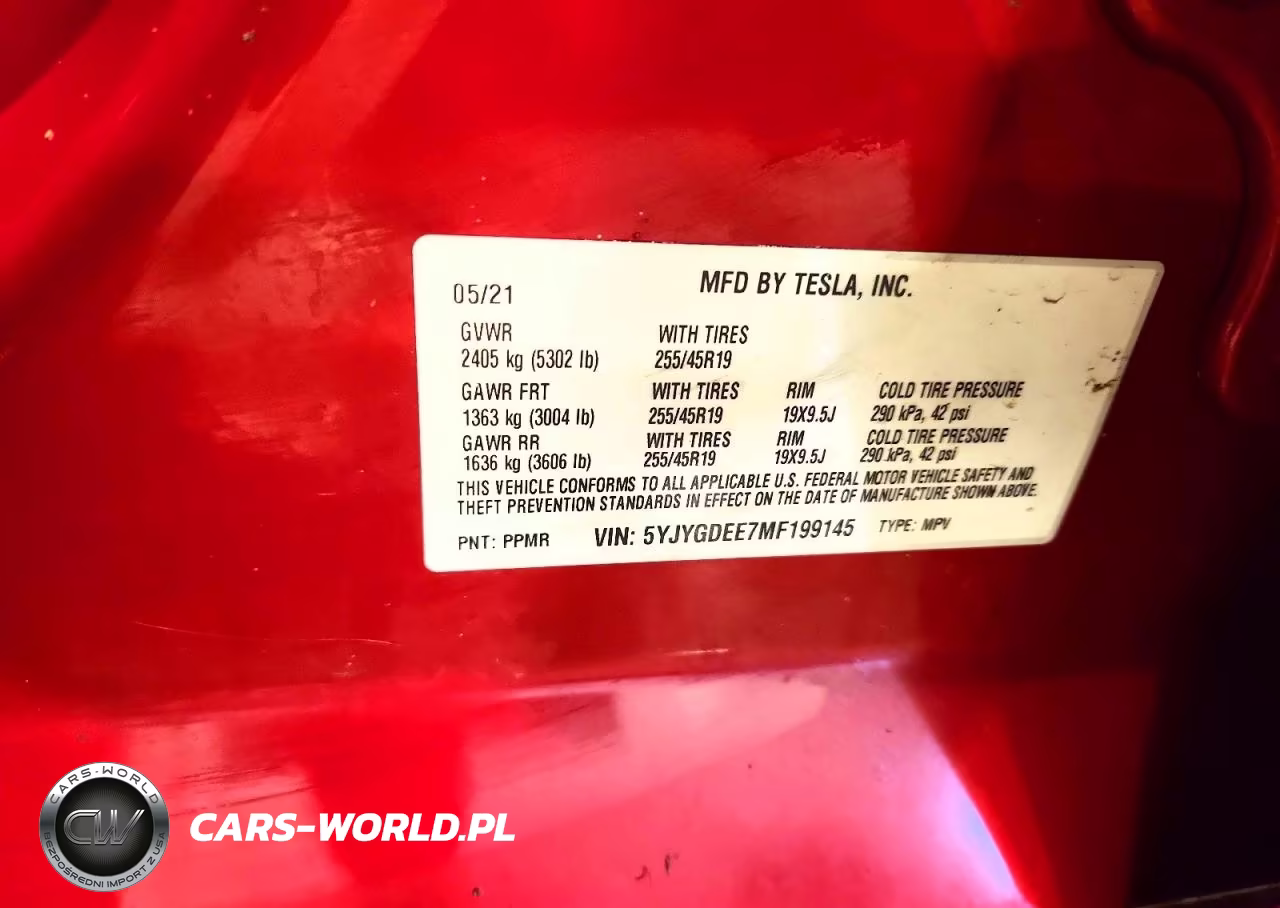 2021 Tesla Model Y VIN:5YJYGDEE7MF199145 - 13