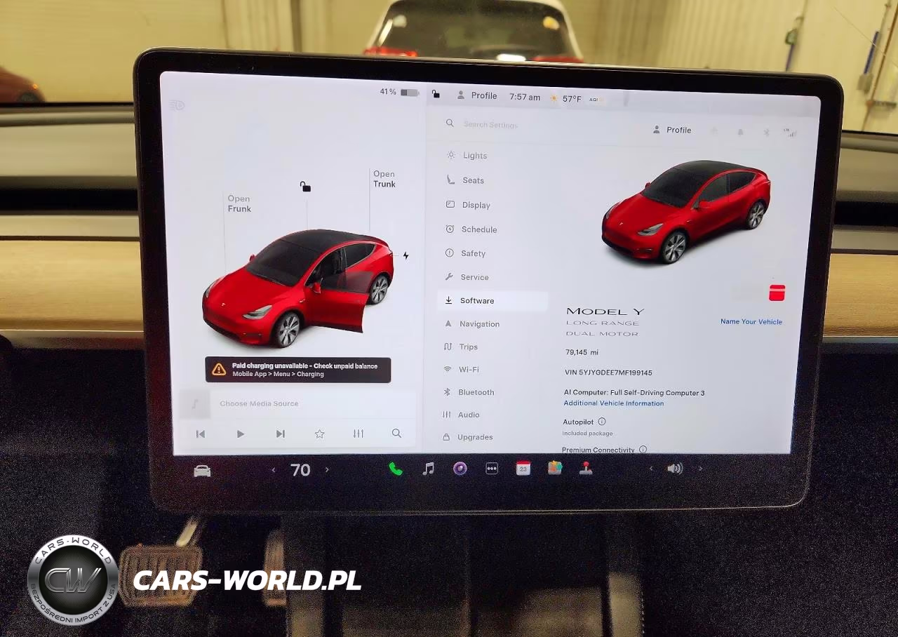 2021 Tesla Model Y VIN:5YJYGDEE7MF199145 - 9
