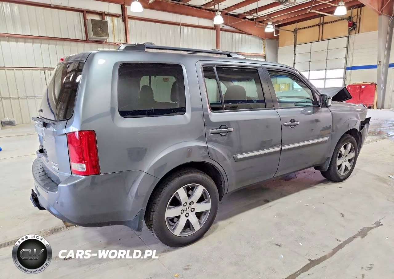 2013 Honda Pilot Touring VIN:5FNYF4H91DB057181 - 3