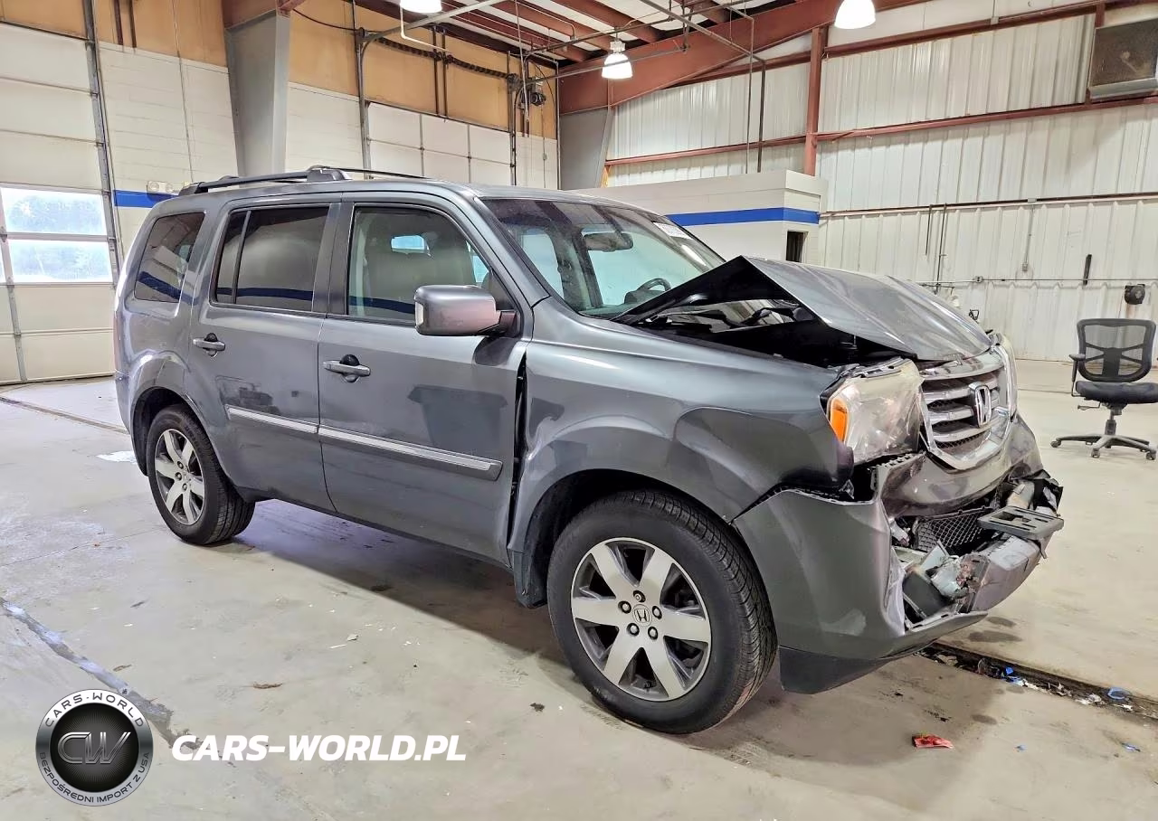 2013 Honda Pilot Touring VIN:5FNYF4H91DB057181 - 4