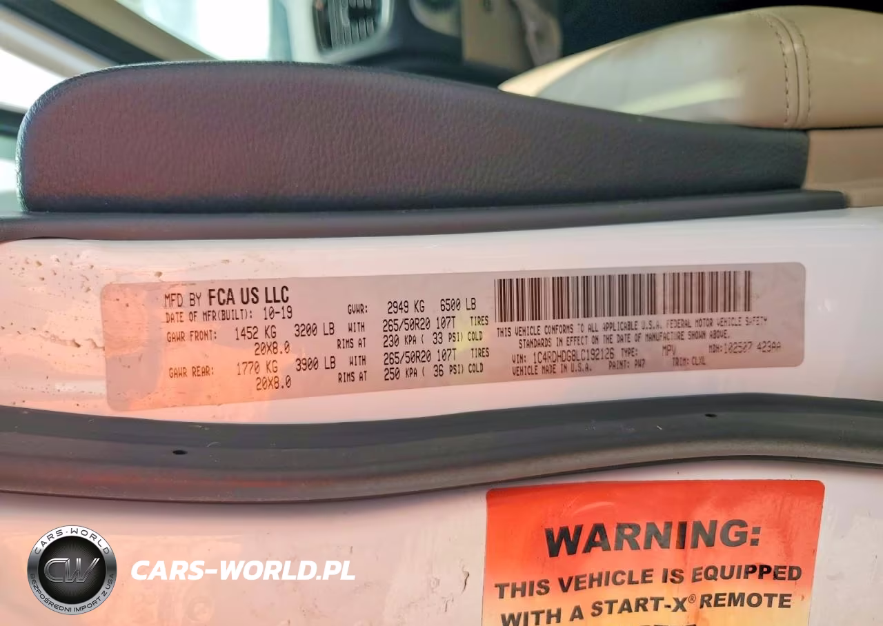 2020 Dodge Durango Gt VIN:1C4RDHDG8LC192126 - 14