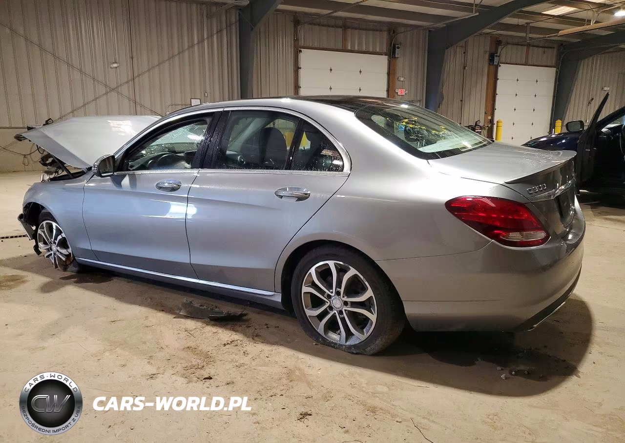 2016 Mercedes-Benz C 300 4Matic VIN:55SWF4KB1GU117921 - 2