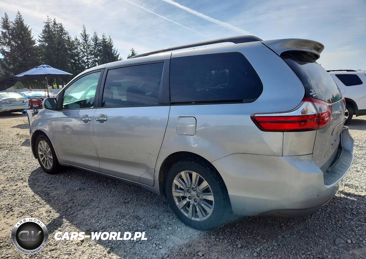 2017 Toyota Sienna Xle 7-Passenger VIN:5TDDZ3DC6HS181336 - 2