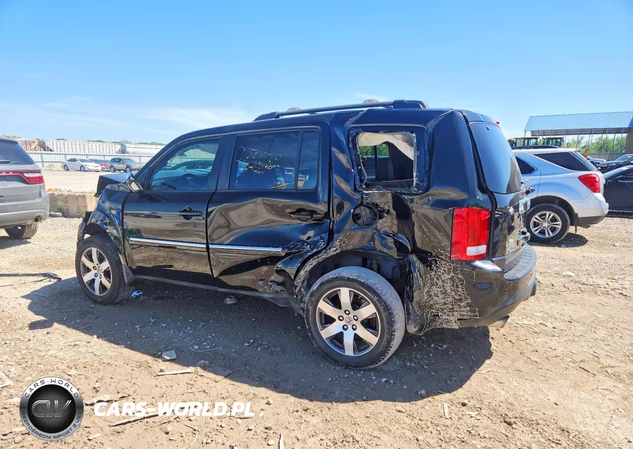 2012 Honda Pilot Touring VIN:5FNYF4H99CB034732 - 2