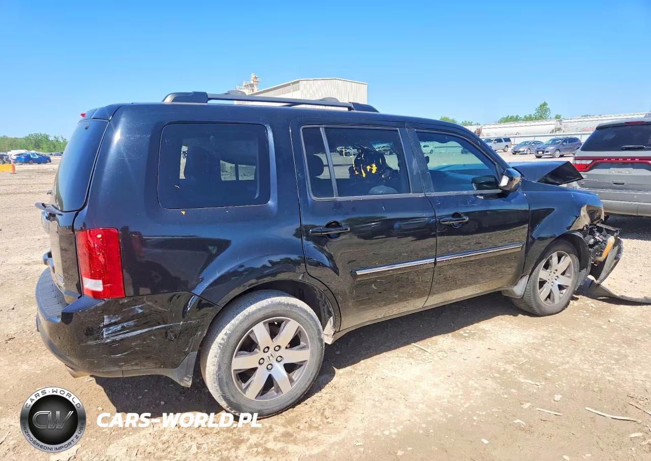 2012 Honda Pilot Touring VIN:5FNYF4H99CB034732 - 3