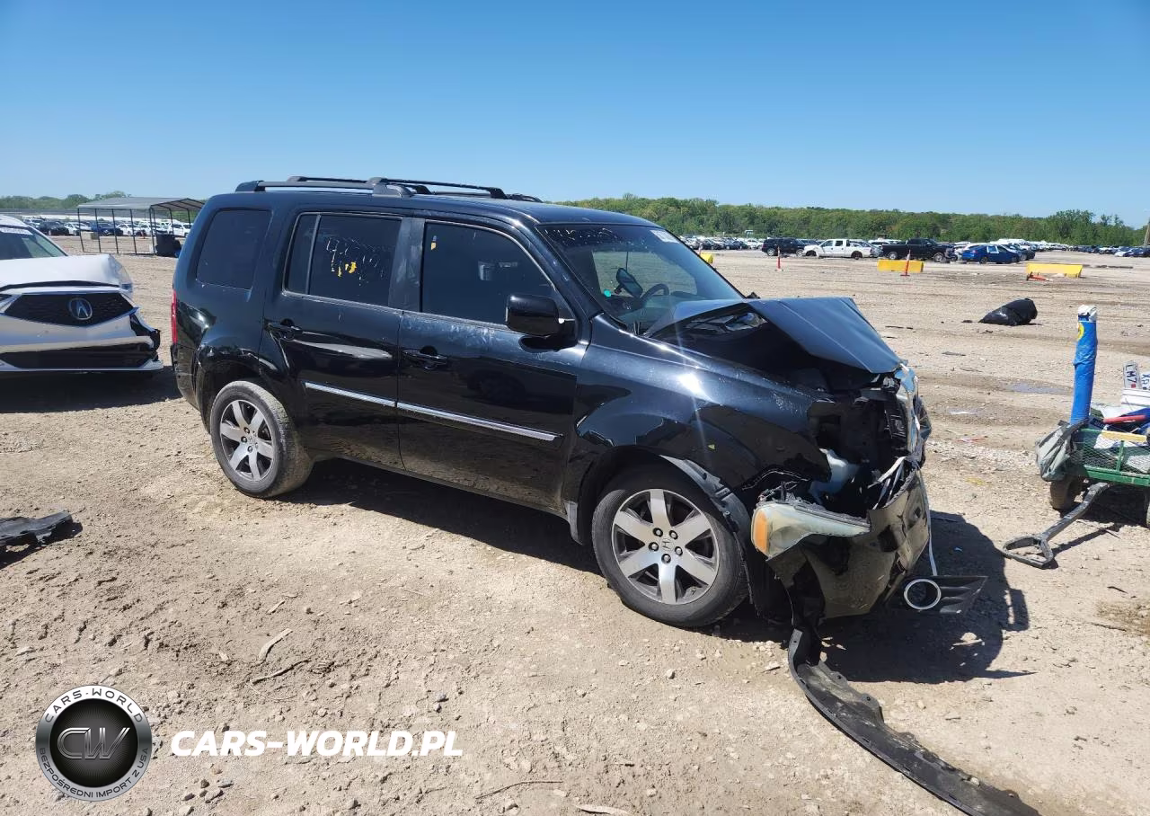 2012 Honda Pilot Touring VIN:5FNYF4H99CB034732 - 4