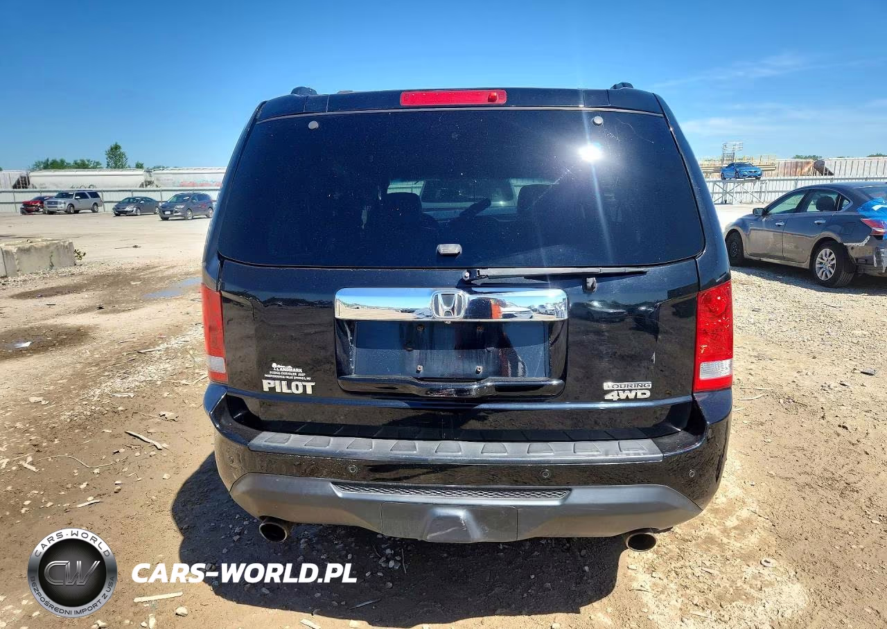 2012 Honda Pilot Touring VIN:5FNYF4H99CB034732 - 6