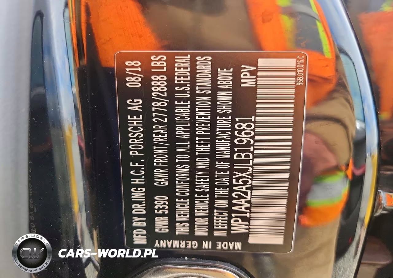 2018 Porsche Macan VIN:WP1AA2A5XJLB19681 - 13