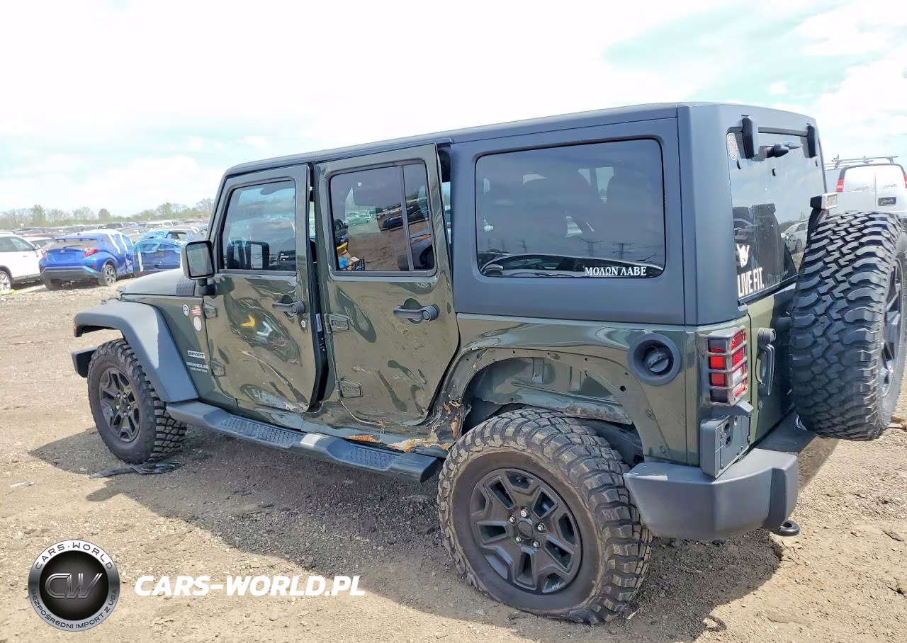 2016 Jeep Wrangler Unlimited Sport VIN:1C4BJWDG1GL130068 - 2