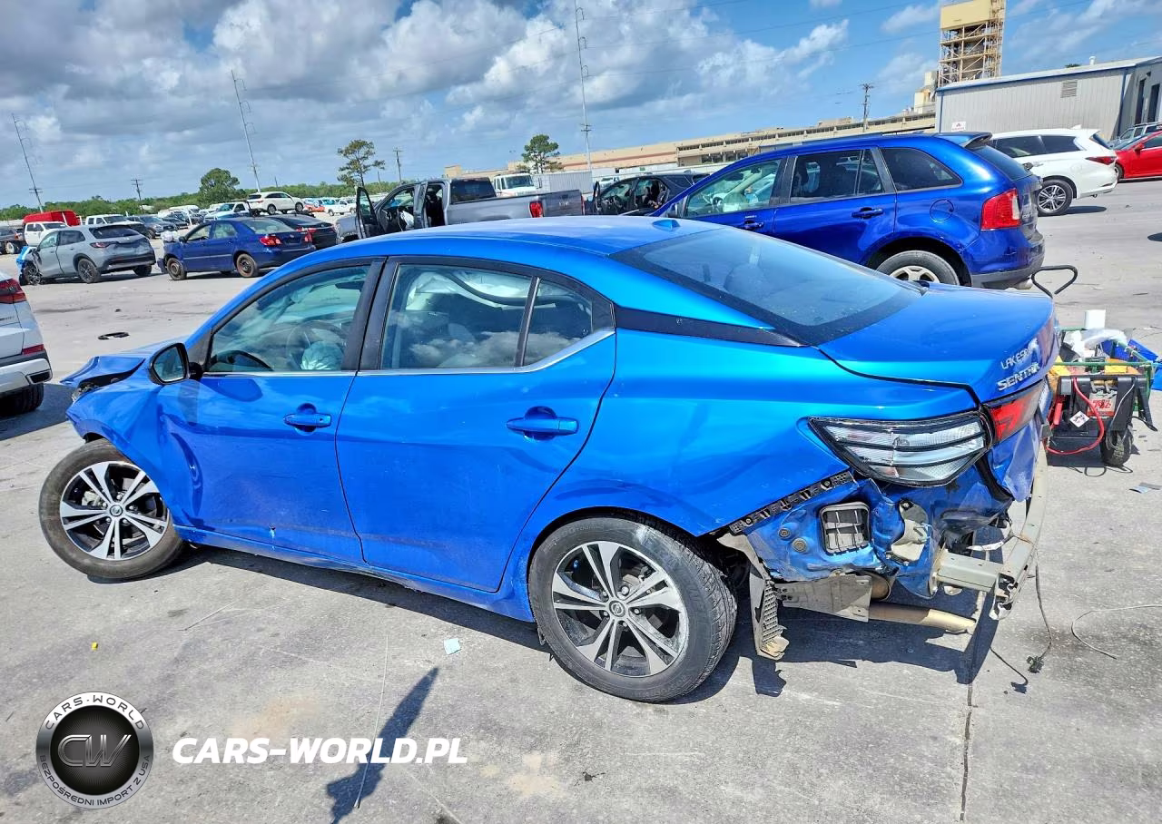 2021 Nissan Sentra Sv VIN:3N1AB8CV9MY270184 - 2