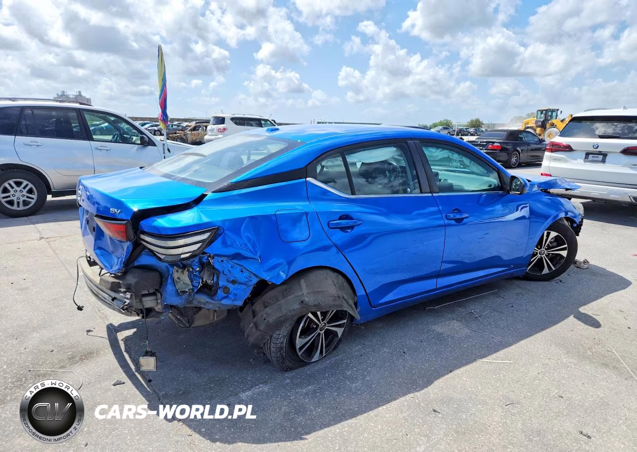 2021 Nissan Sentra Sv VIN:3N1AB8CV9MY270184 - 3