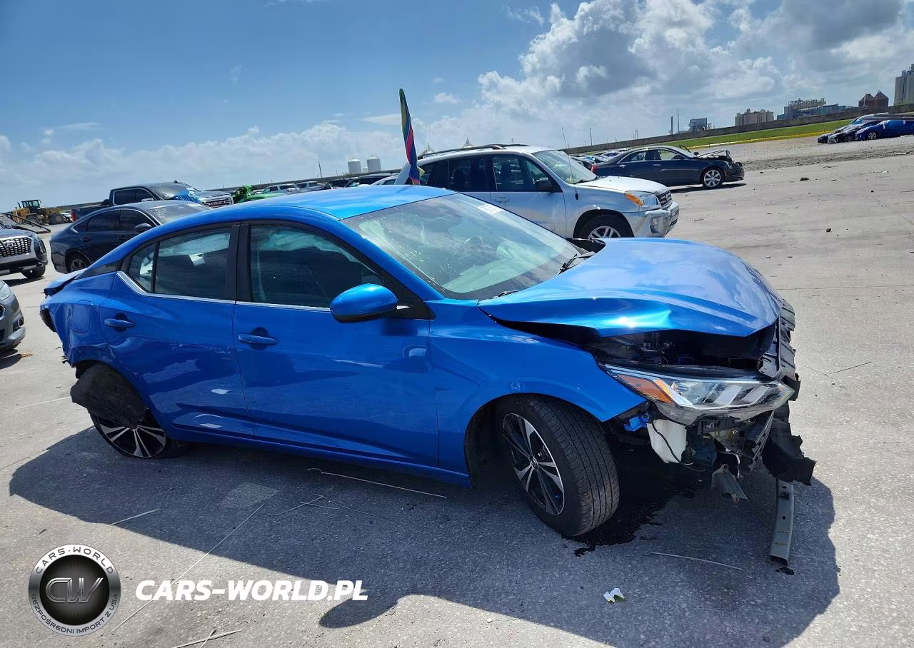 2021 Nissan Sentra Sv VIN:3N1AB8CV9MY270184 - 4