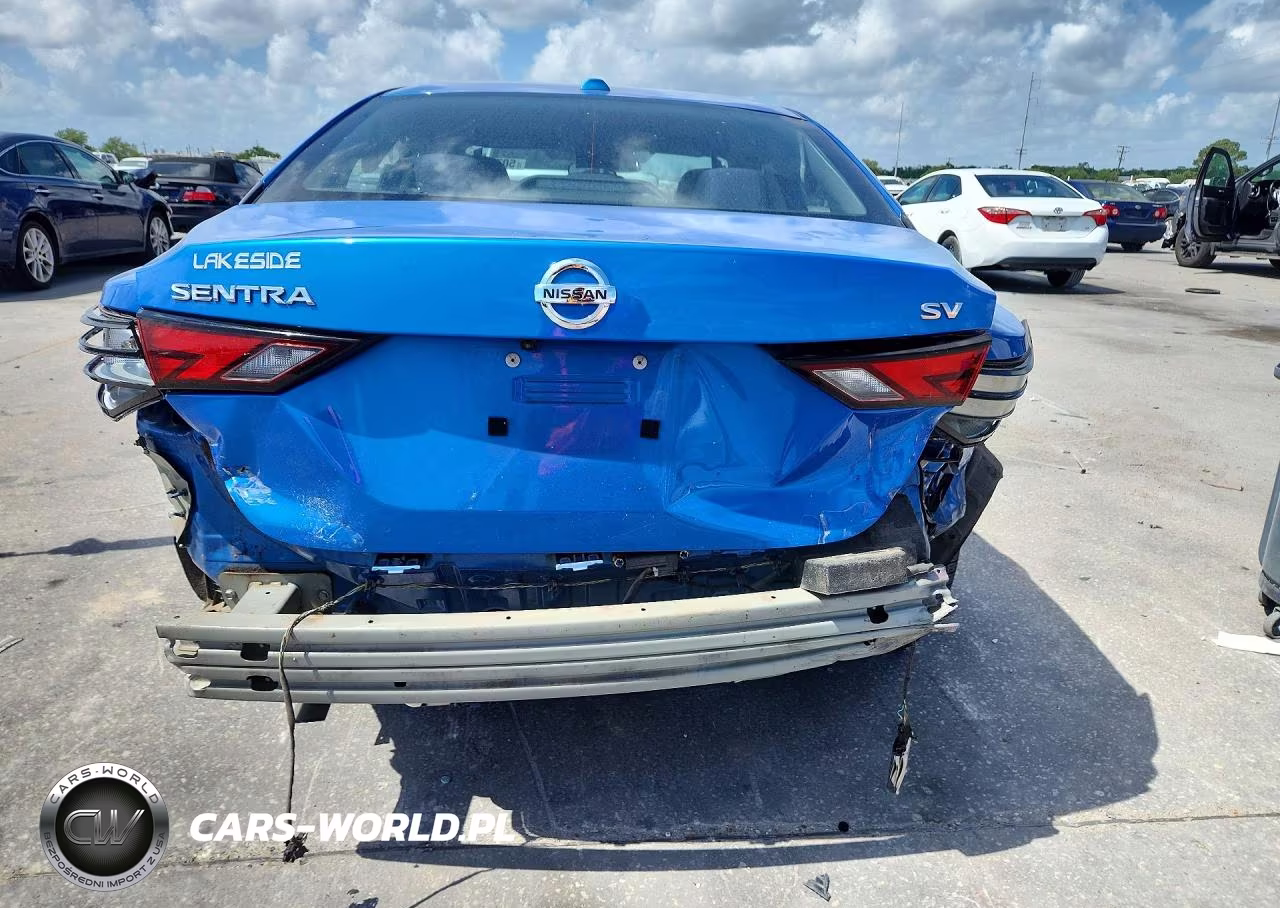 2021 Nissan Sentra Sv VIN:3N1AB8CV9MY270184 - 6