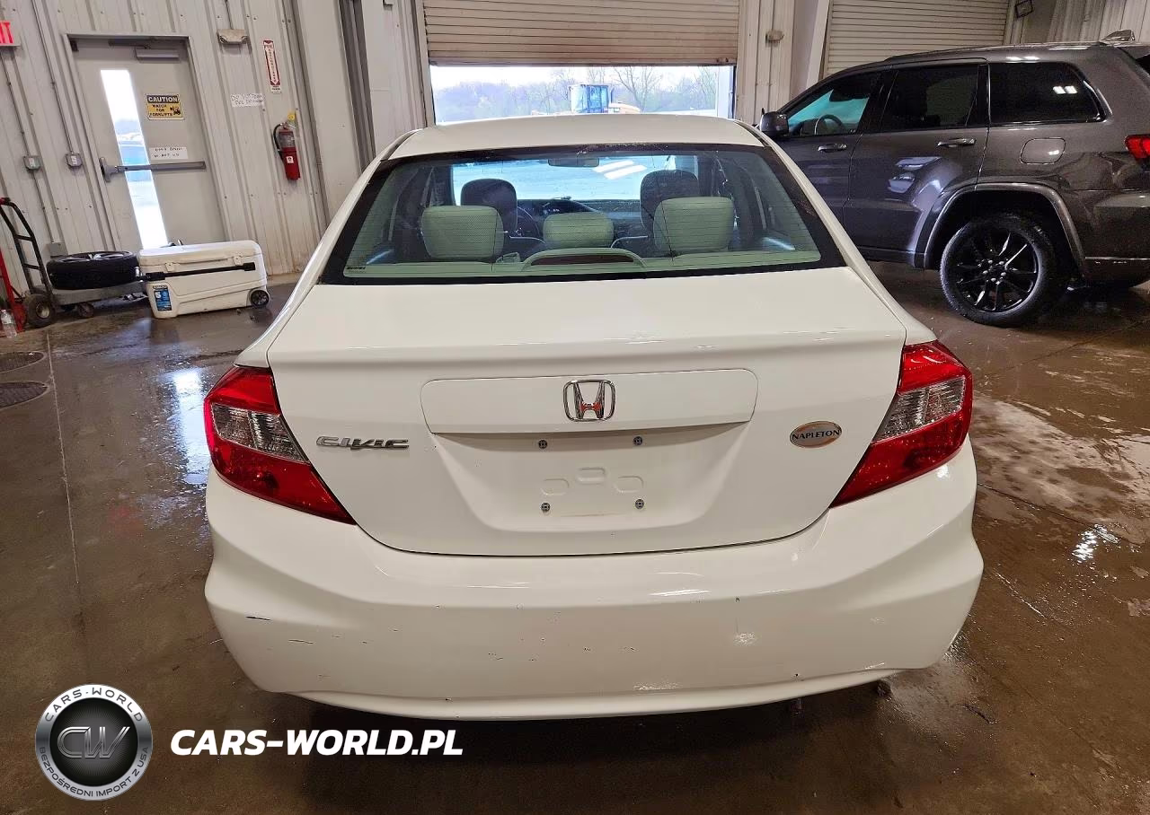 2012 Honda Civic Lx VIN:19XFB2F55CE002504 - 6