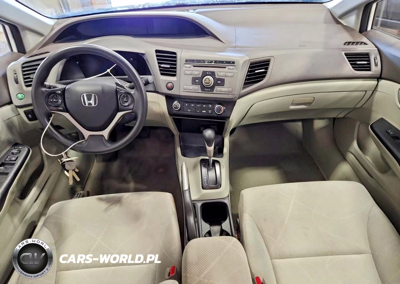 2012 Honda Civic Lx VIN:19XFB2F55CE002504 - 8