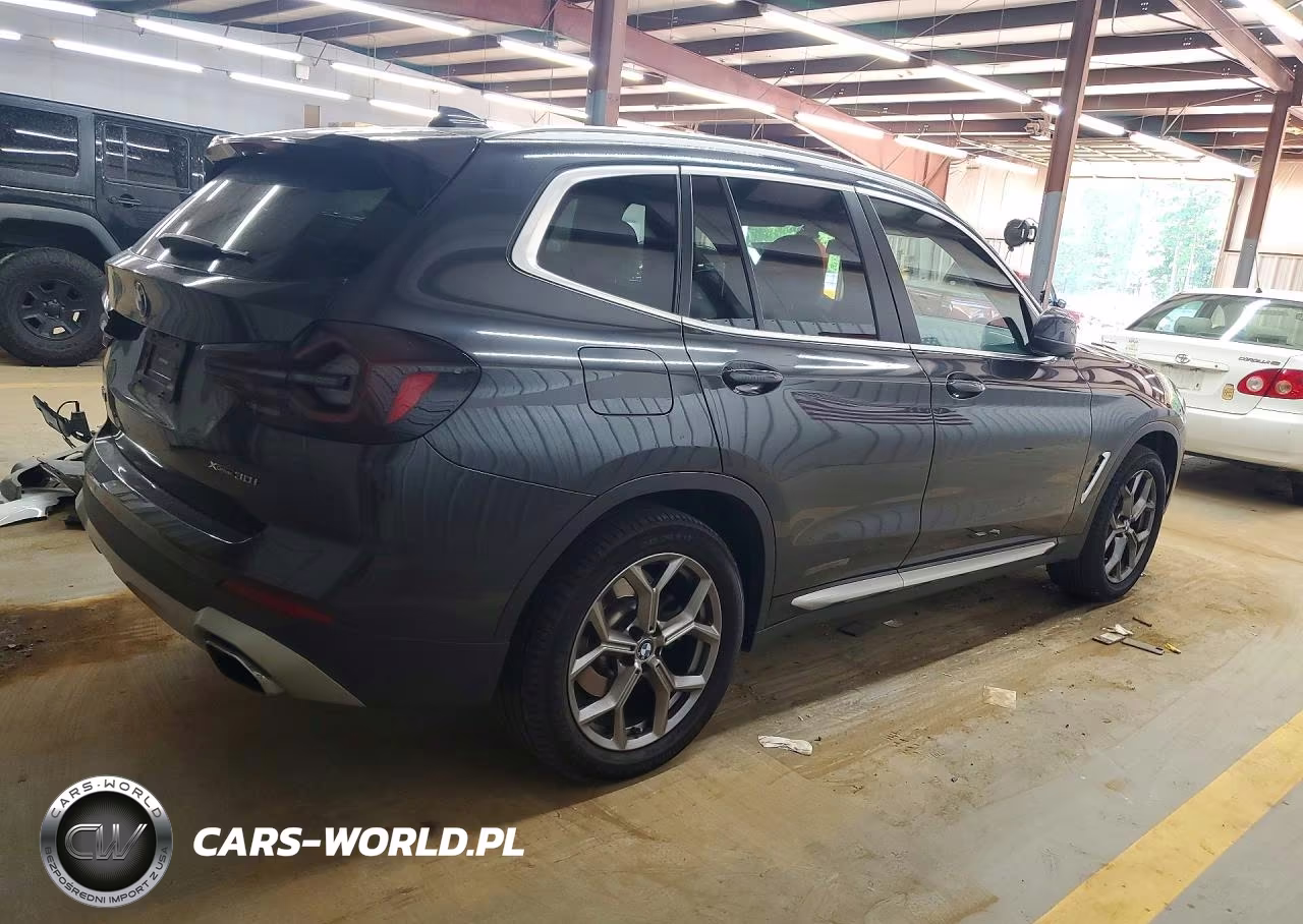 2022 BMW X3 xDrive30I VIN:5UX53DP0XN9K21519 - 3
