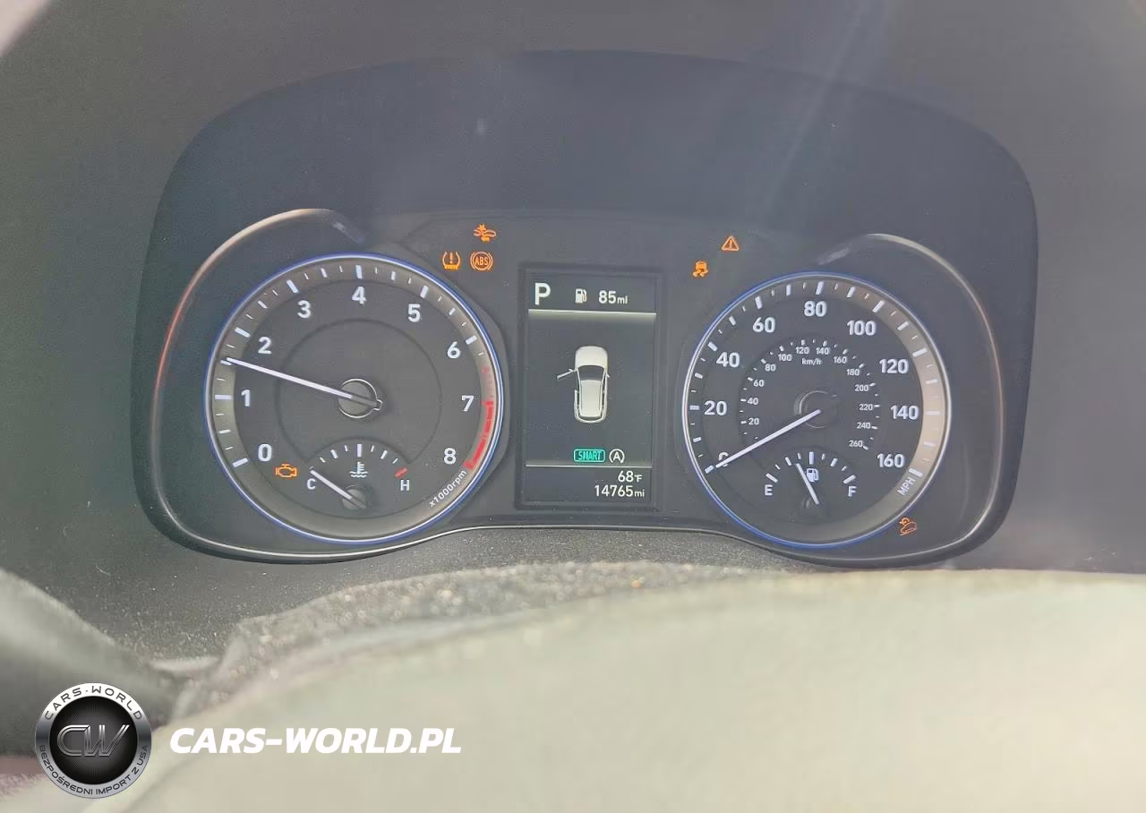 2022 Hyundai Kona Sel VIN:KM8K6CAB3NU877831 - 9