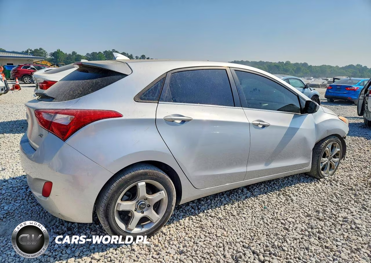 2013 Hyundai Elantra Gt Base VIN:KMHD35LE6DU041711 - 3