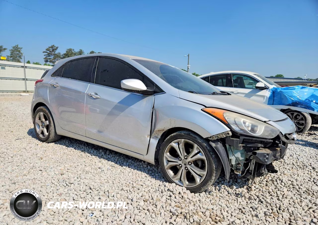 2013 Hyundai Elantra Gt Base VIN:KMHD35LE6DU041711 - 4