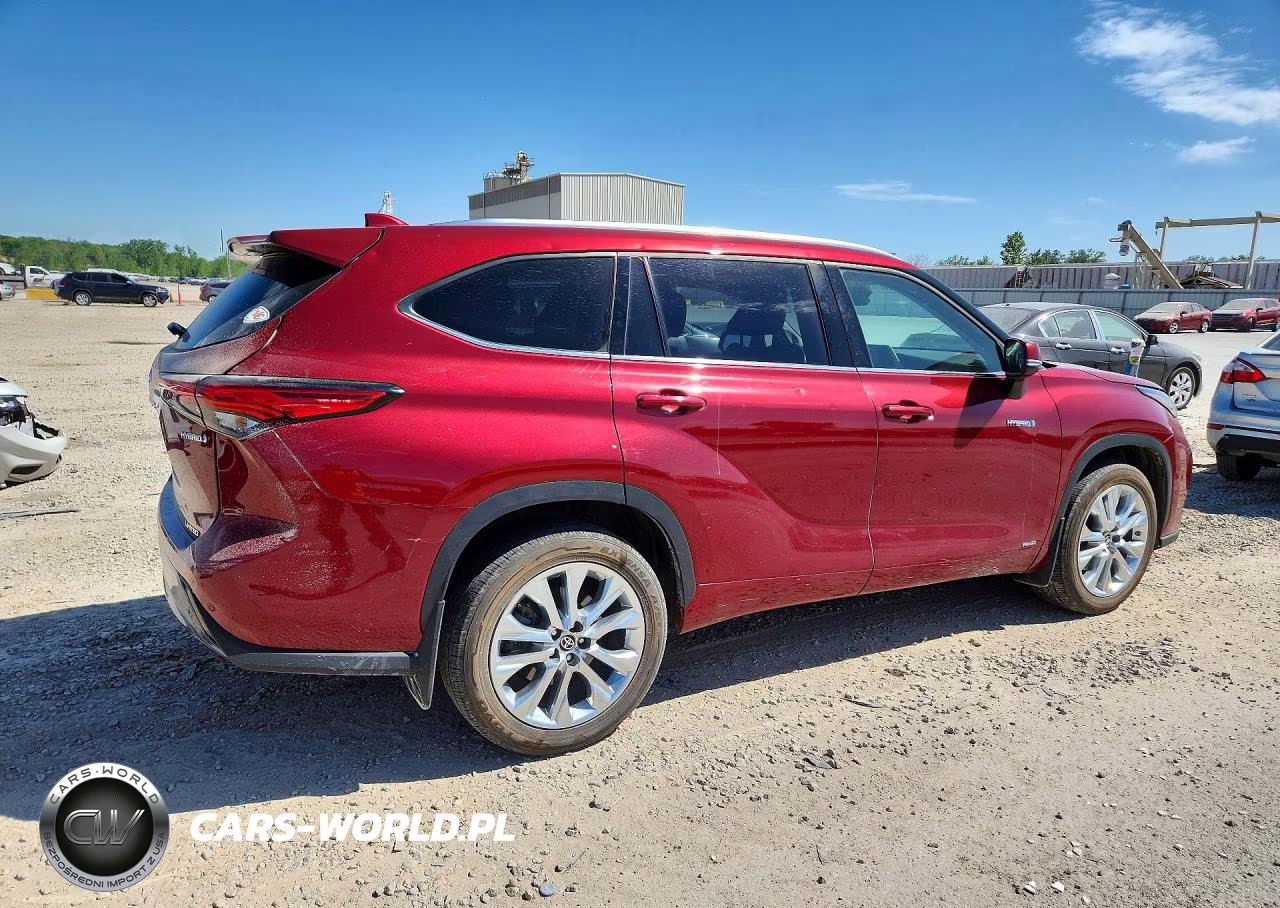2021 Toyota Highlander Hybrid Limited VIN:5TDXBRCH5MS533043 - 3
