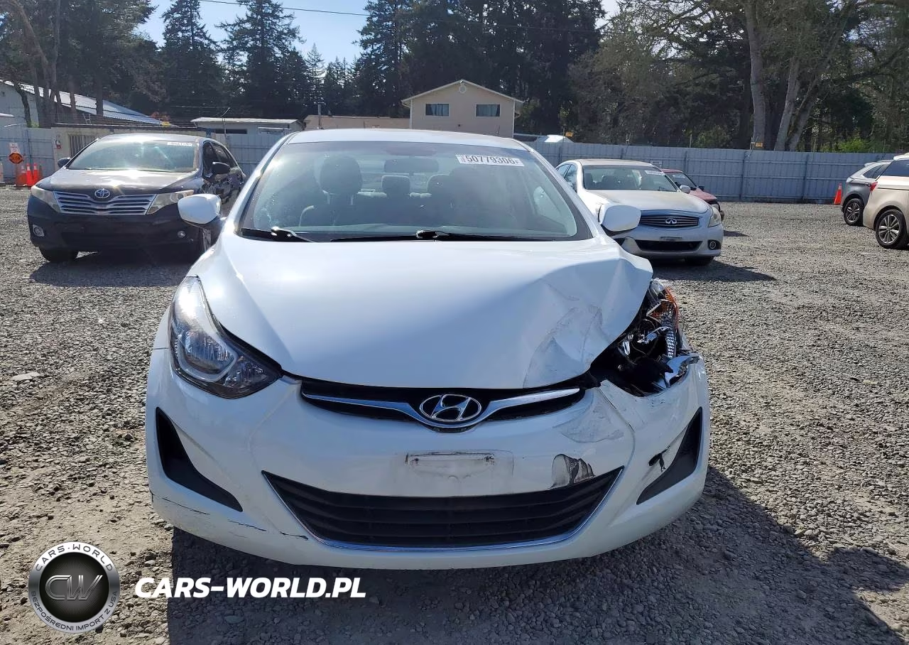 2016 Hyundai Elantra Se VIN:5NPDH4AE3GH721275 - 5
